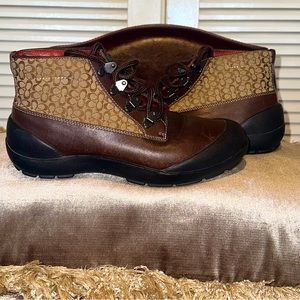 COACH - Women’s Vintage lace up ankle boots